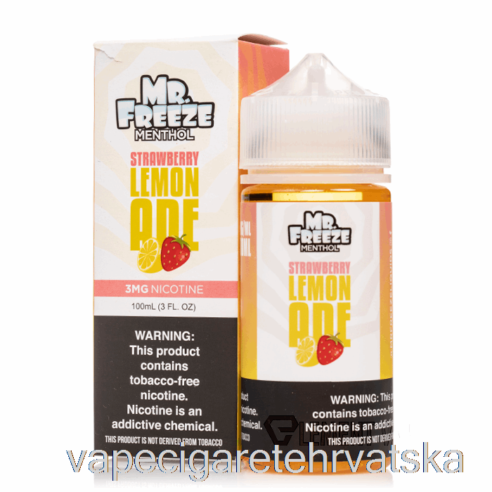 Vape Cigarete Jagoda Limunada - Mr Freeze - 100ml 6mg